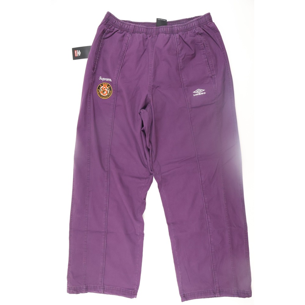 Supreme Umbro Cotton Ripstop Track Pants XL Purple Streetwear Activewear